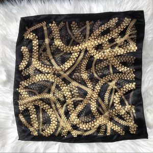 SILK SCARF, FACE COVER, BANDANA, UNISEX GATED